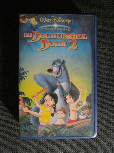 Das dschungelbuch vhs walt - dschungelbuch, 2