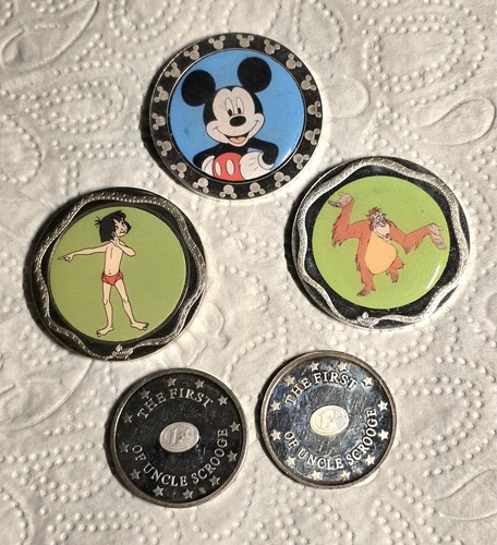 Walt disney medaillen micky - 5,