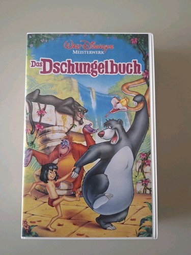 Vhs das dschungelbuch - das, walt