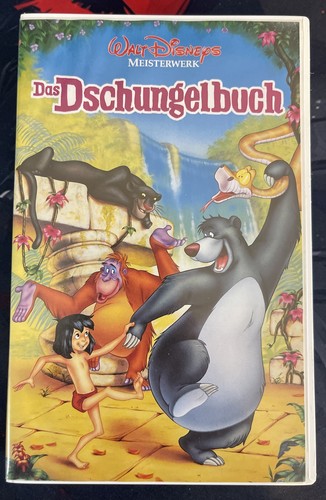 Vhs das dschungelbuch - dschungelbuch, walt