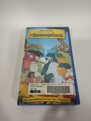Das dschungelbuch vhs walt - das, dschungelbuch,